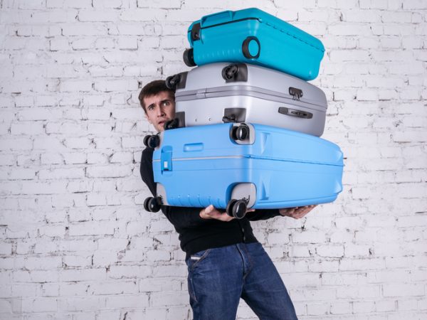 Cuánto tus maletas según tu viaje y tu billete