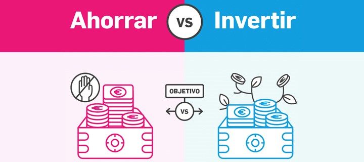 Ahorrar vs Invertir [Infografía]