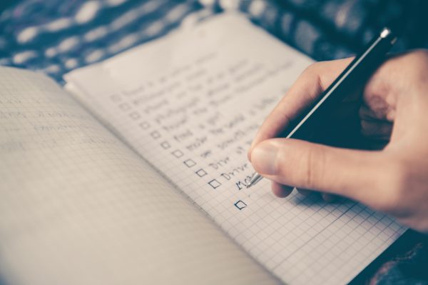 checklist retomar finanzas
